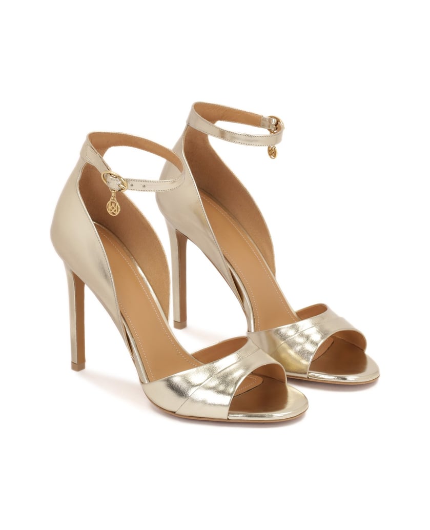 Kazar-Gold-sandals-with-a-built-in-heel-zlatá