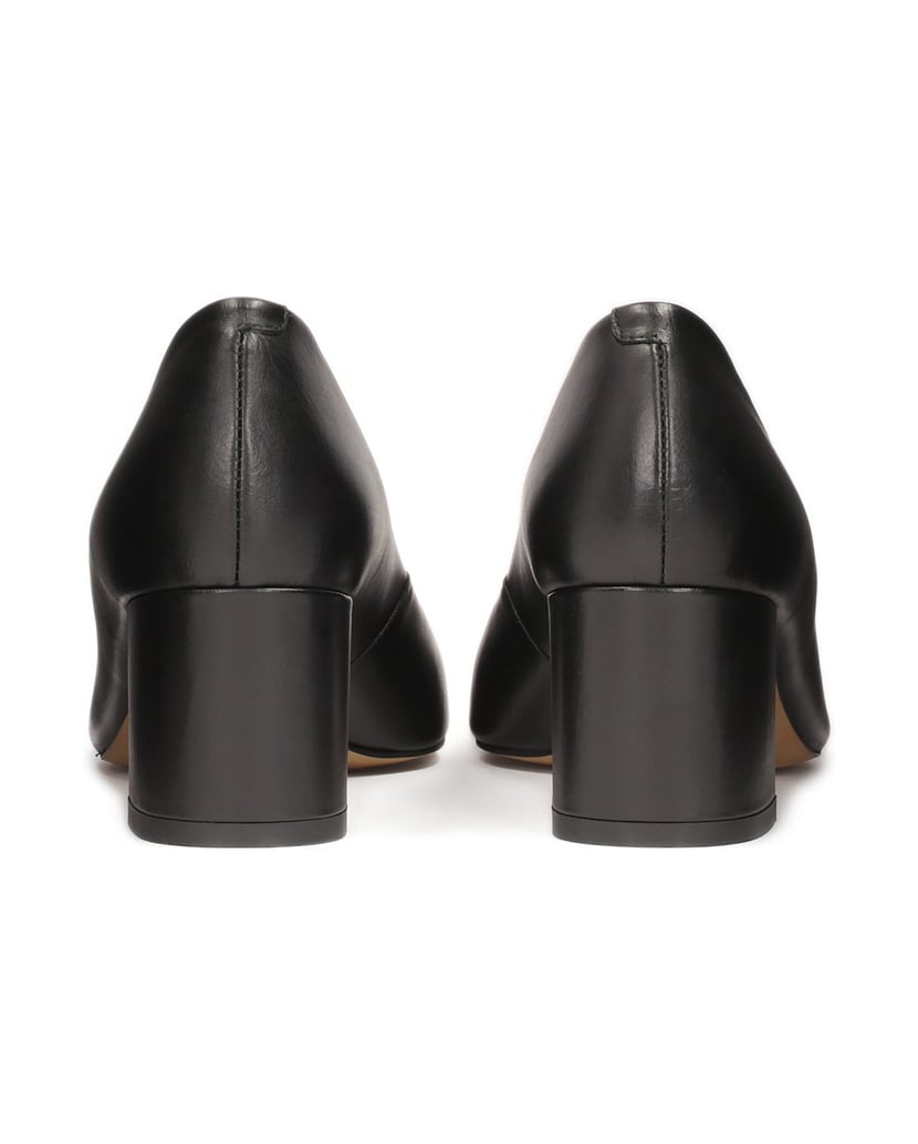 Kazar-Klassische-schwarze-Pumps-mit-breitem-Ab-schwarz