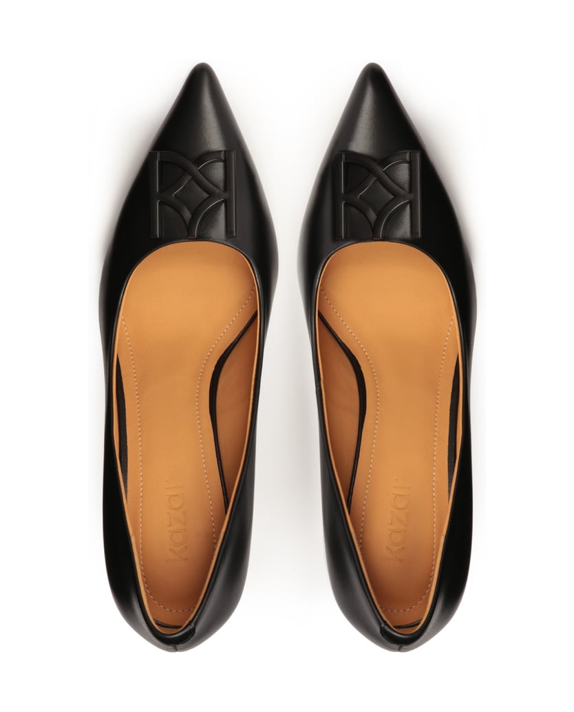 Kazar-Schwarze-Stilettos-mit-modischer-Verzier-schwarz