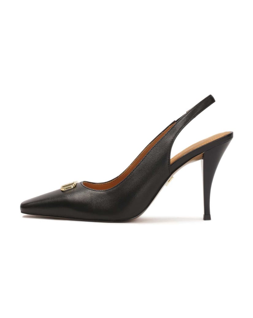 Kazar-Schwarze-Slingback-Pumps-mit-schmaler-qu-schwarz