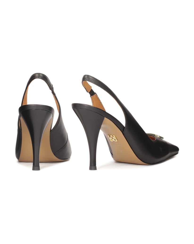 Kazar-Schwarze-Slingback-Pumps-mit-schmaler-qu-schwarz