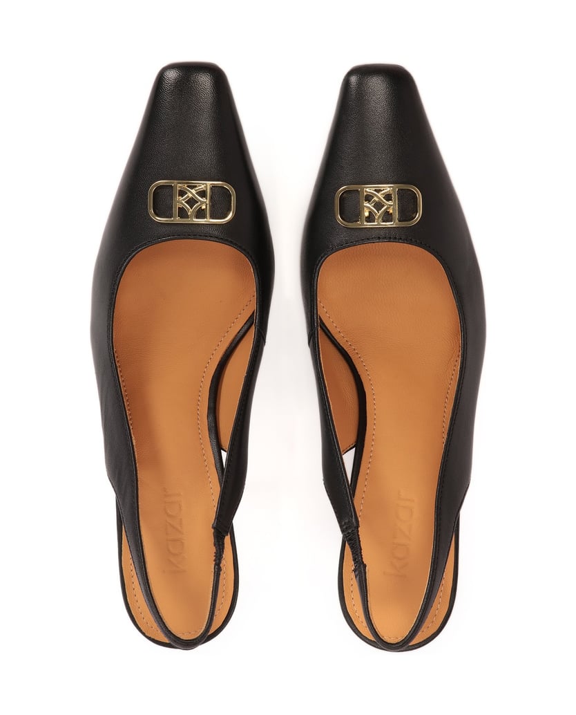 Kazar-Schwarze-Slingback-Pumps-mit-schmaler-qu-schwarz