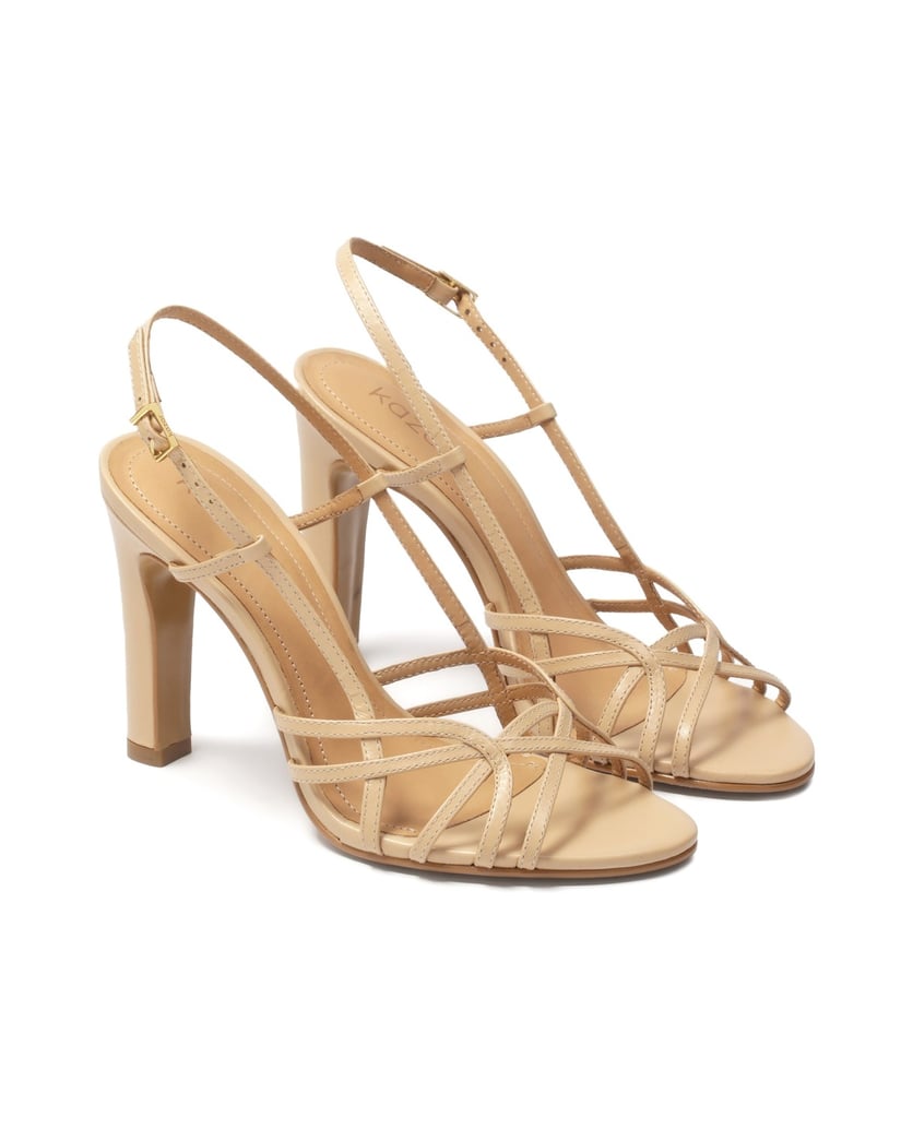 Kazar-Beigefarbene-Sandalen-mit-offenen-Absätz-beige