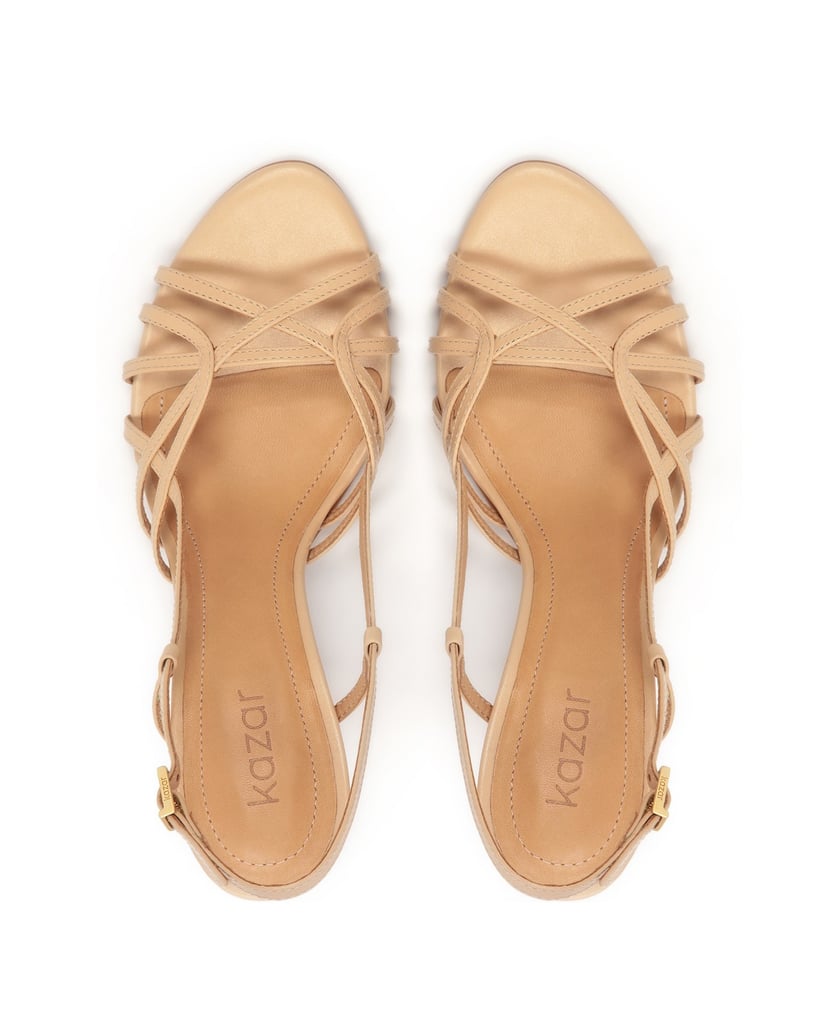 Kazar-Beigefarbene-Sandalen-mit-offenen-Absätz-beige