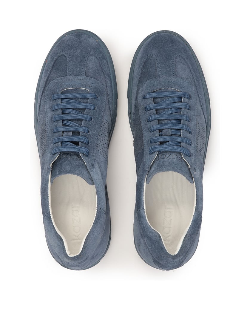Kazar-Suede-sneakers-in-blue-color-modrá