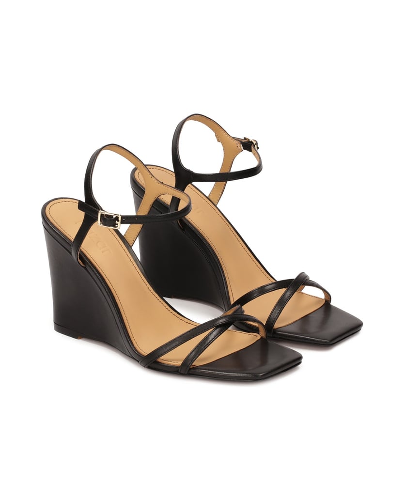 Kazar-Schwarze-Plateau-Sandalen-mit-quadratisc-schwarz