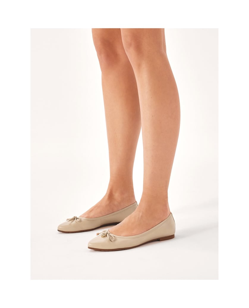 Kazar-Klassische-Ballerinas-mit-verlängerter-N-beige