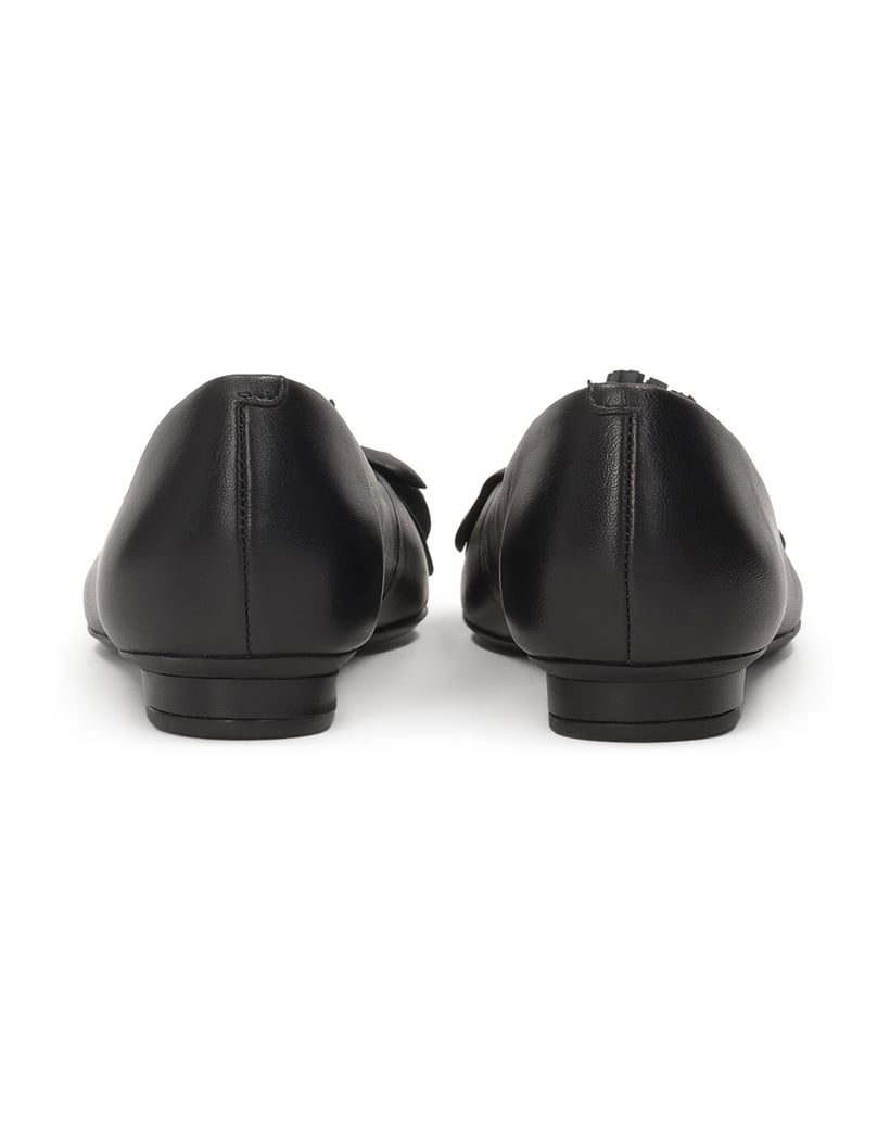 Kazar-Schwarze-Lederballerinas-mit-Komfort-Ein-schwarz