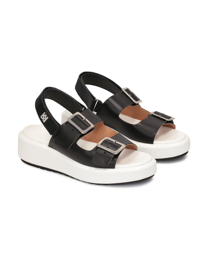 Kazar-Schwarze-Ledersandalen-mit-Riemen