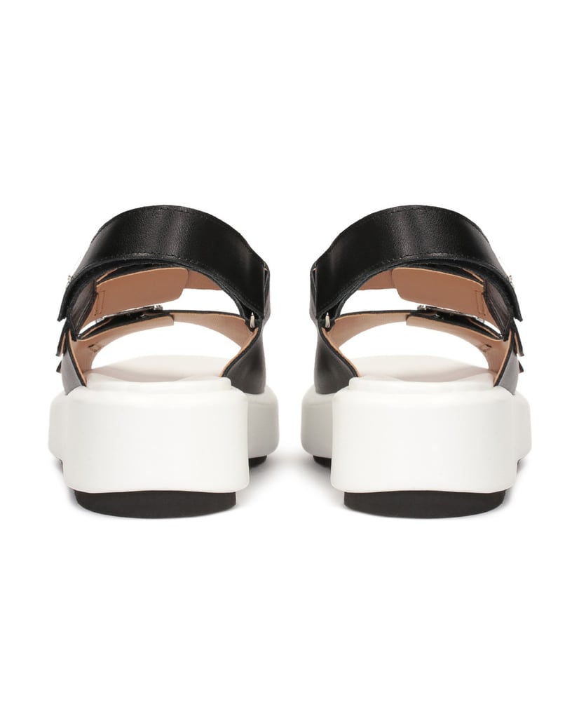 Kazar-Schwarze-Ledersandalen-mit-Riemen