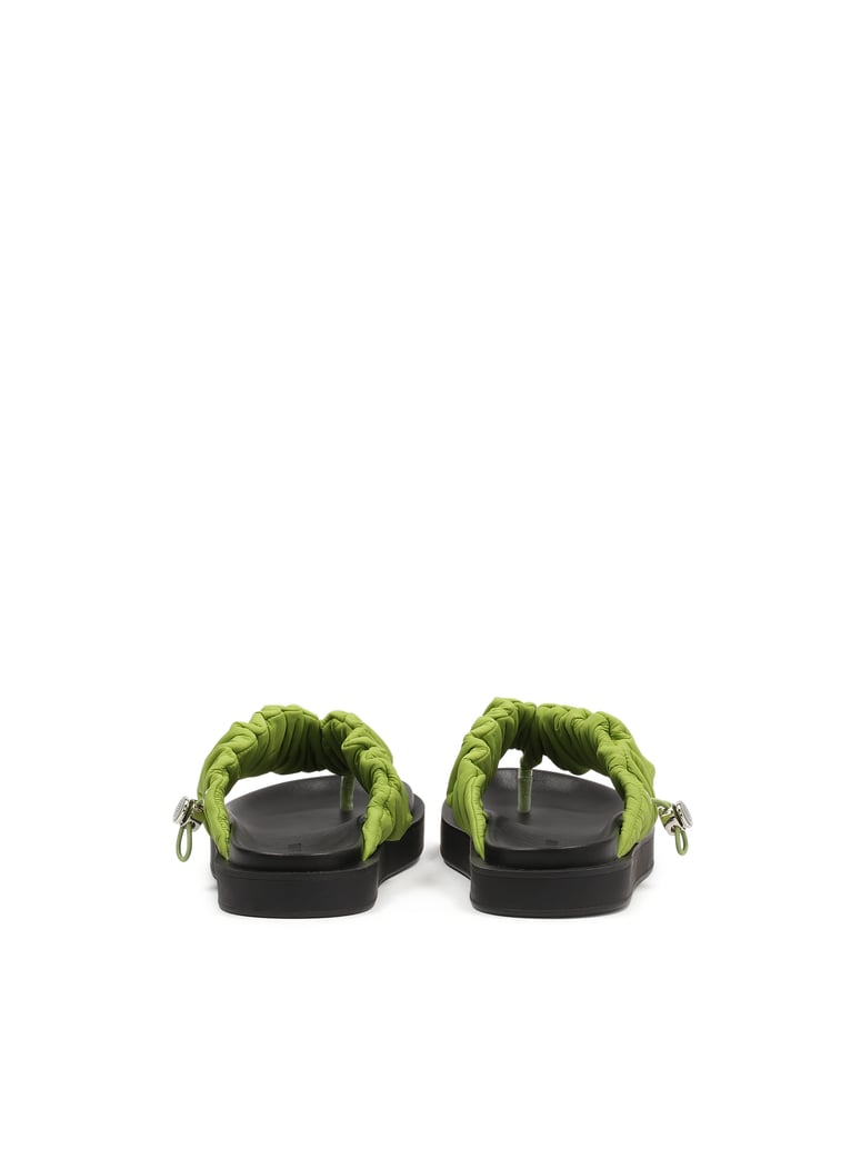 Kazar-Studio-Grüne-Flip-Flops-mit-dicker-Sohle