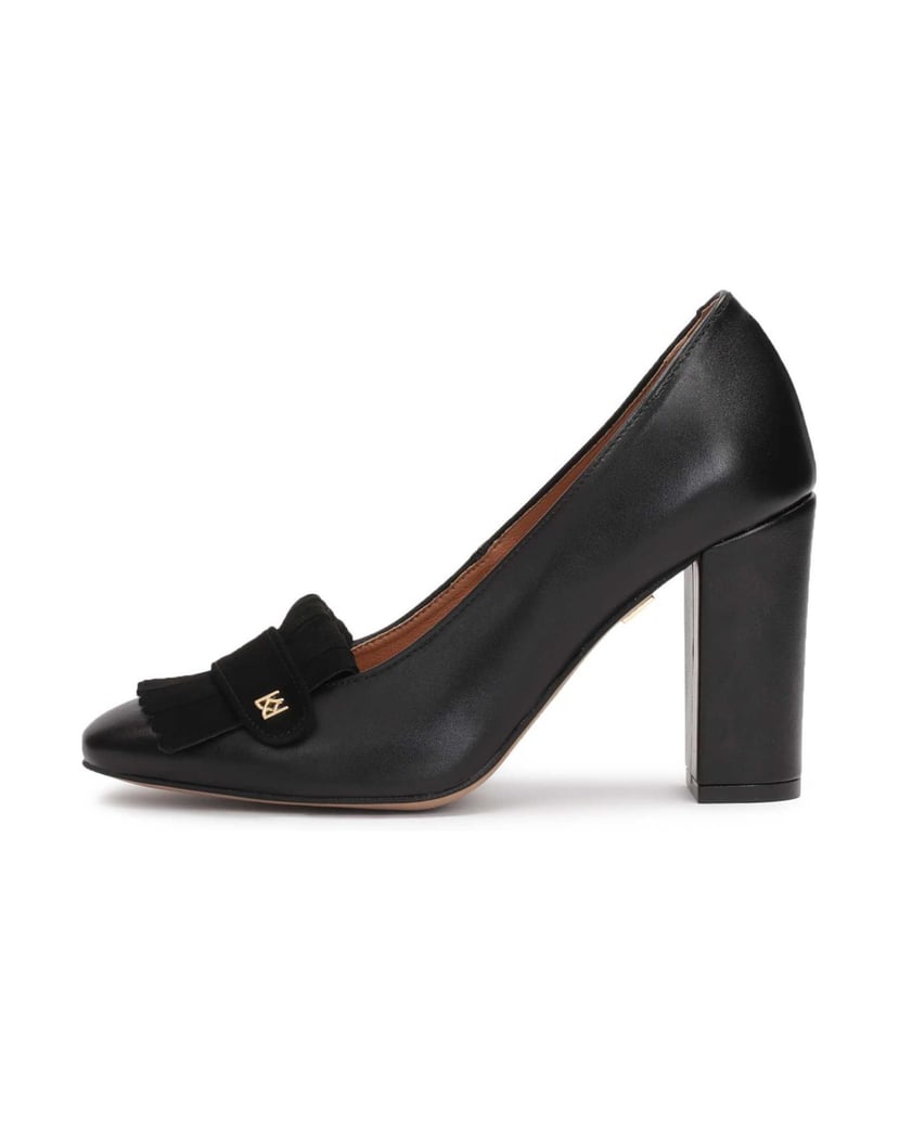 Kazar-Schwarze-Pumps-mit-Quasten-aus-Wildleder
