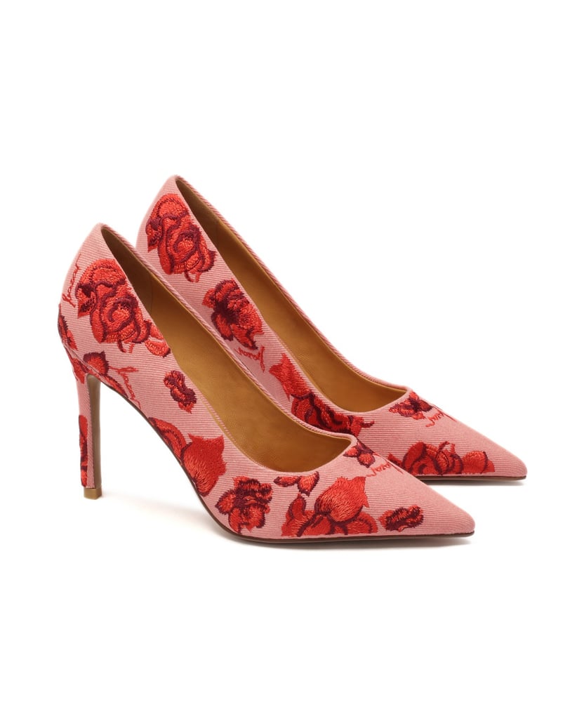 Kazar-Originelle-rosafarbene-Stilettos-mit-flo-pink