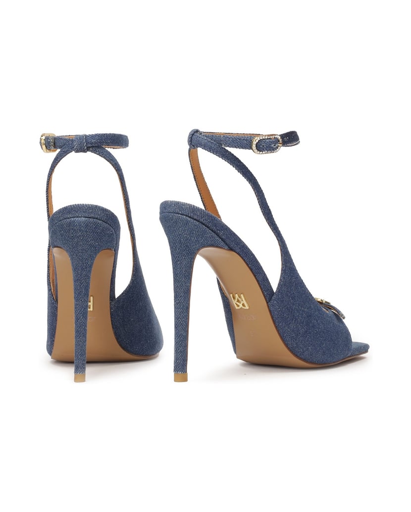 Kazar-Blaue-Sandaletten-mit-Absatz-aus-Denim-S-blau