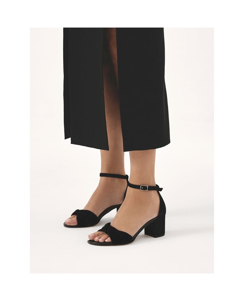 Kazar-Czarne-zamszowe-sandały-z-pełną-piętą-schwarz