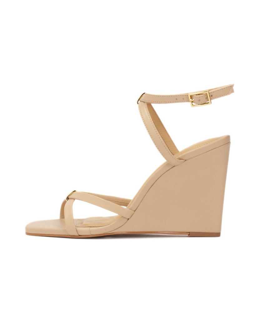 Kazar-Beige-Ledersandalen-mit-Plateauabsatz-beige