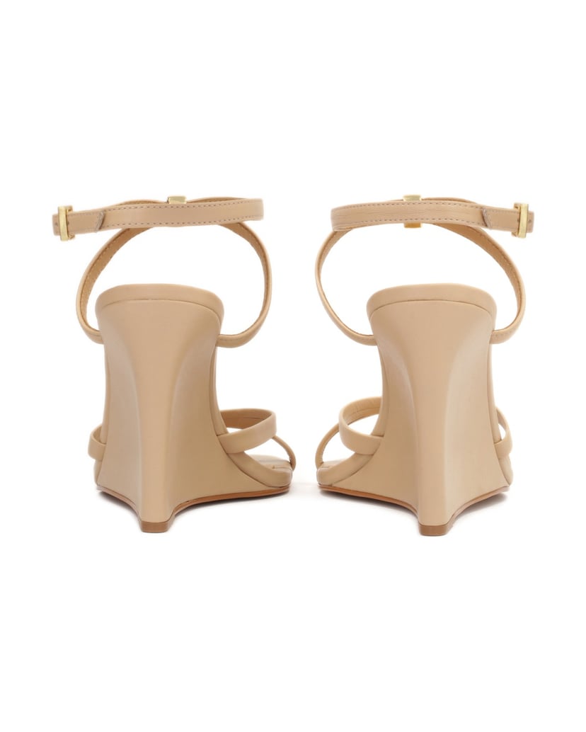 Kazar-Beige-Ledersandalen-mit-Plateauabsatz-beige