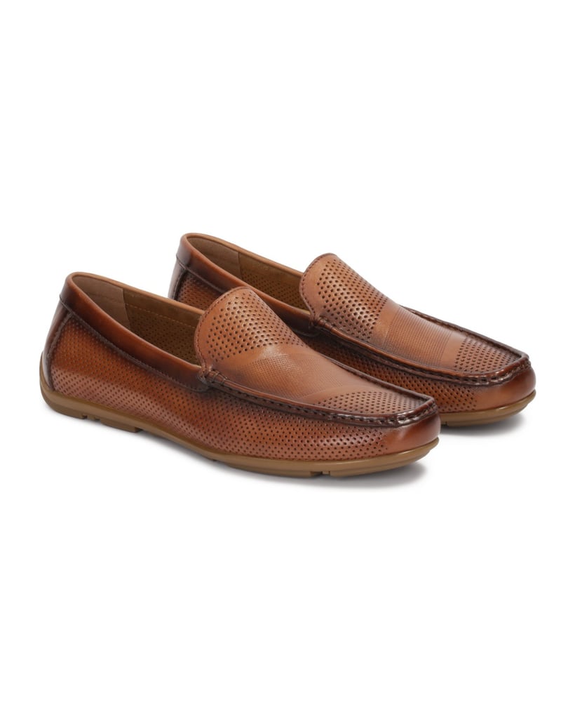 Kazar-Airy-leather-moccasins-with-perforations-ťavia
