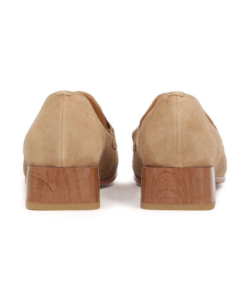Kazar-Beige-Halbschuhe-mit-Kette-auf-einem-originellen-Absatz-beige