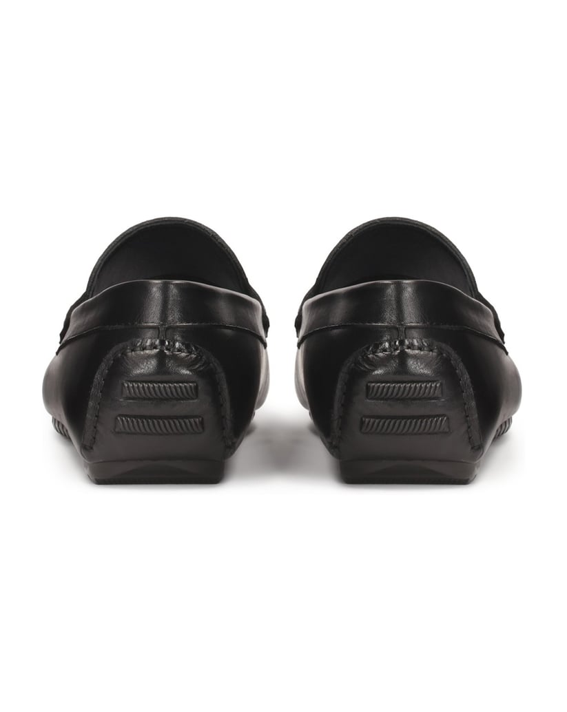 Kazar-Black-men's-moccasins-on-a-comfortable-sole-černá