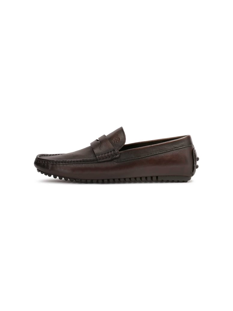 Kazar-Brown-moccasins-with-fine-sole-hnedá