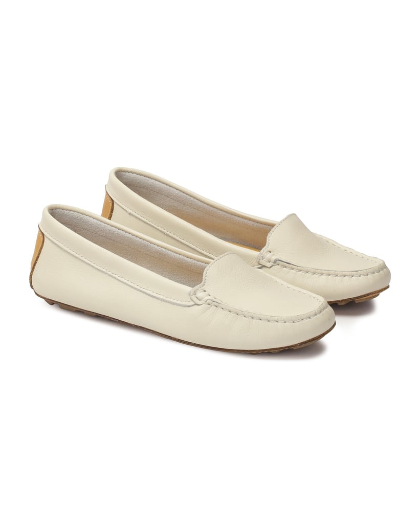 Kazar-Leather-moccasins-with-contrasting-insert-on-the-heel-bílá
