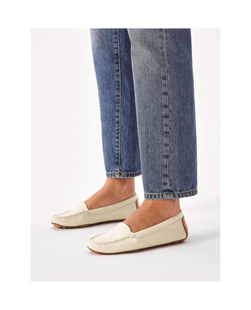 Kazar-Leather-moccasins-with-contrasting-insert-on-the-heel-bílá