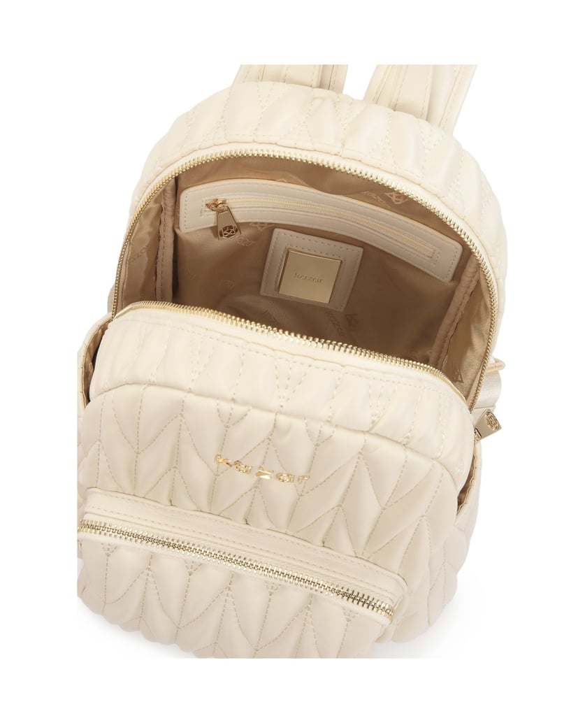 Kazar-Quilted-leather-backpack-bílá