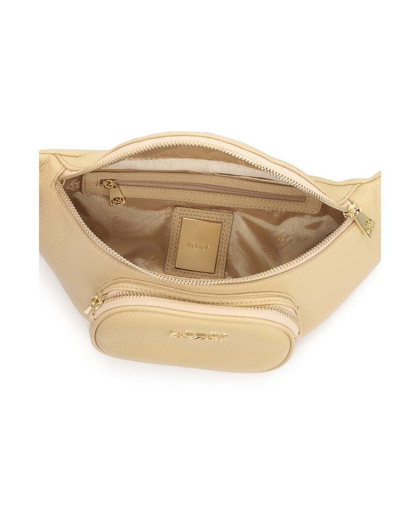 Kazar-Beige-Hüfttasche-mit-verstellbarem-Rieme