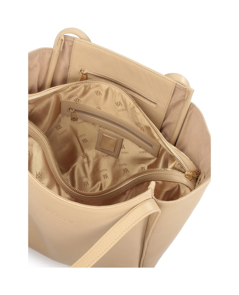 Kazar-Large-trapezoidal-shaped-shoulder-bag-béžová