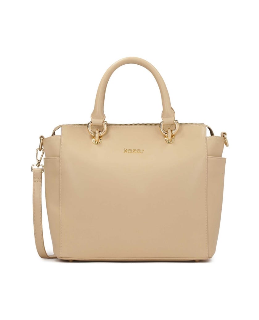 Kazar-Geräumige-Lederhandtasche-mit-Griffen-un