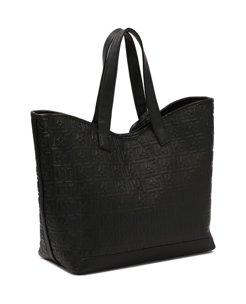 Kazar-Schwarze-Umhängetasche-mit-Etui-und-Schl-schwarz