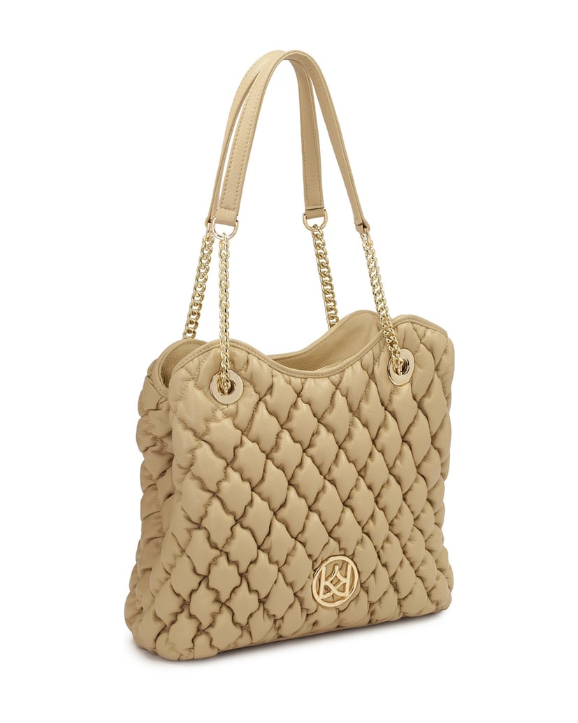 Kazar-Beige-soft-quilted-leather-handbag-béžová