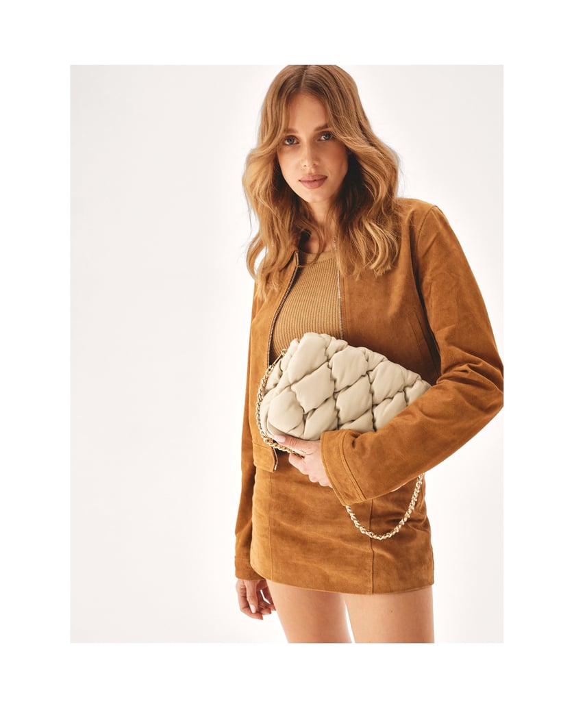 Kazar-Weiche-gesteppte-Lederhandtasche-weiss