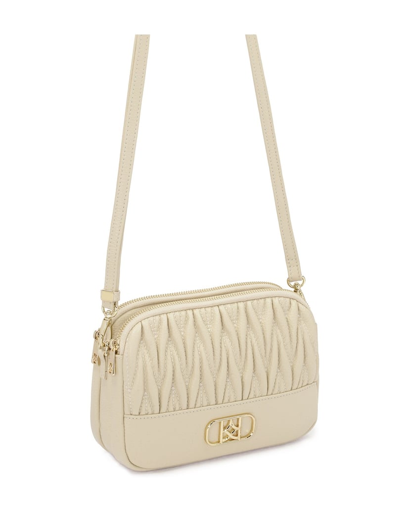 Kazar-Beige-handbag-with-striking-monogram-KAZAR-béžová