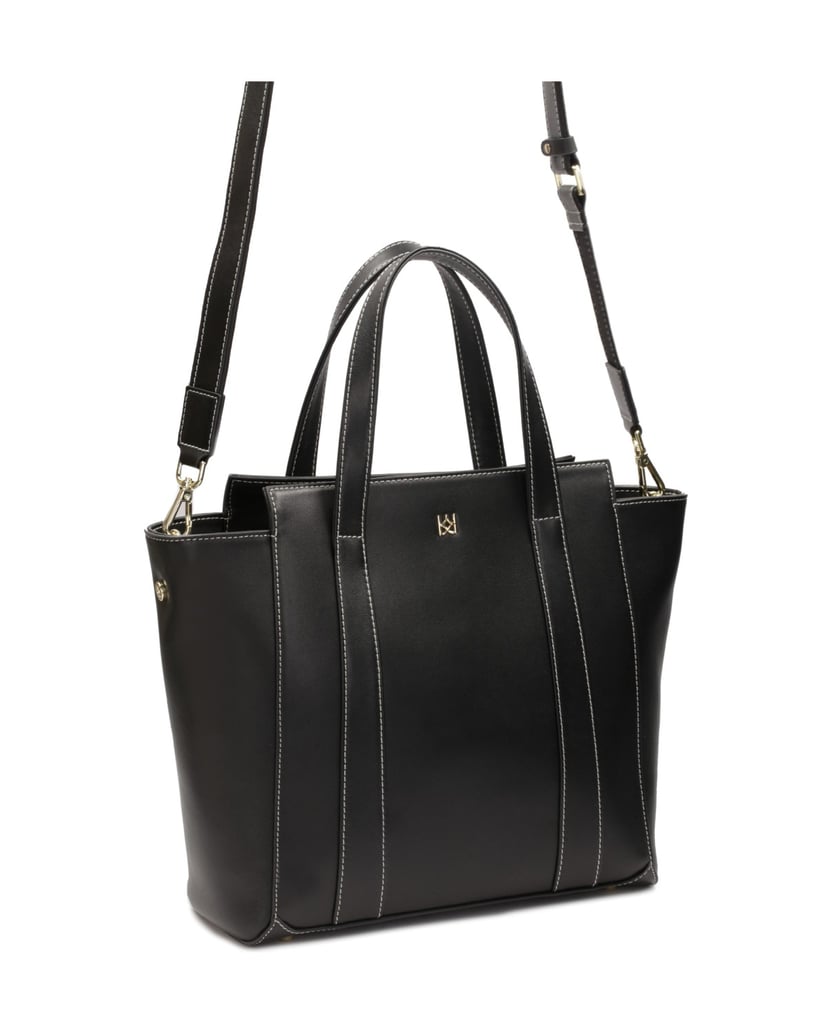 Kazar-Black-trapeze-shaped-shoulder-bag-čierna