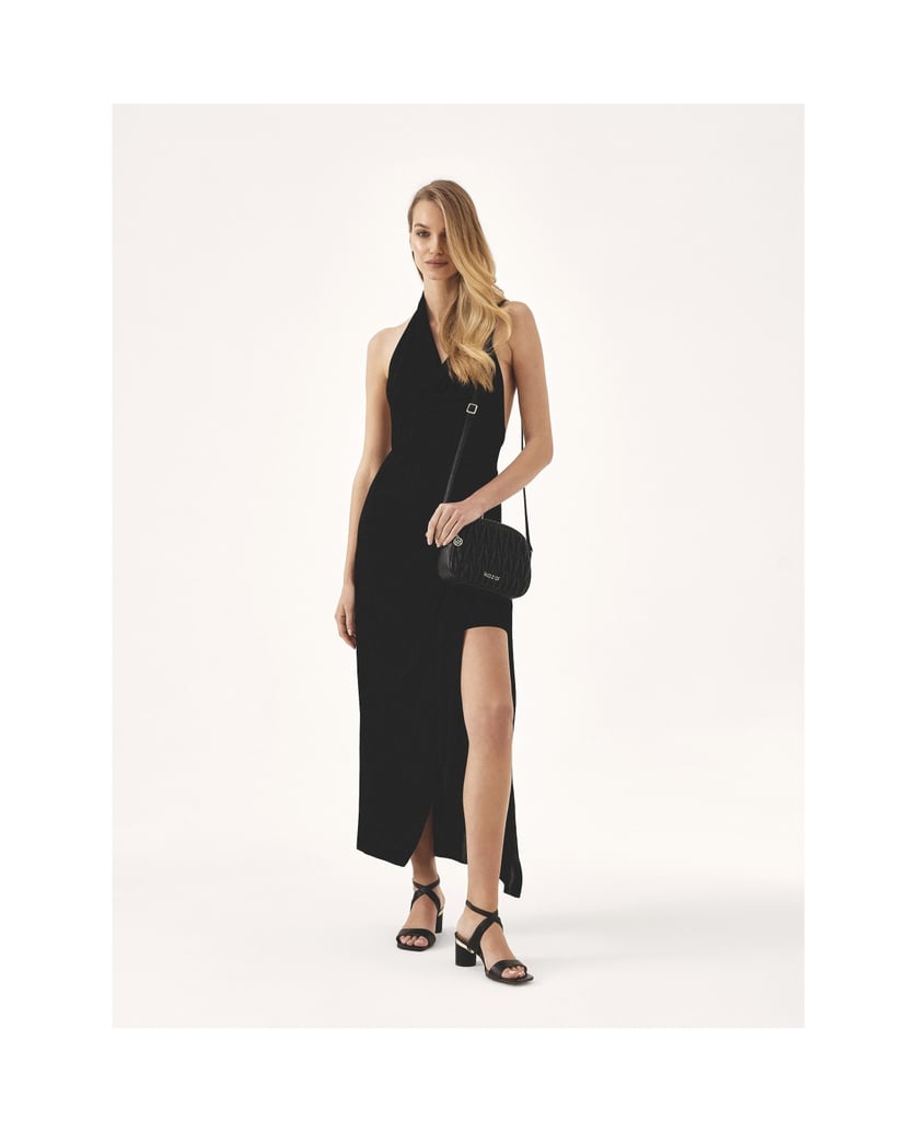 Kazar-Kleine-schwarze-Gürtelhandtasche-mit-mod