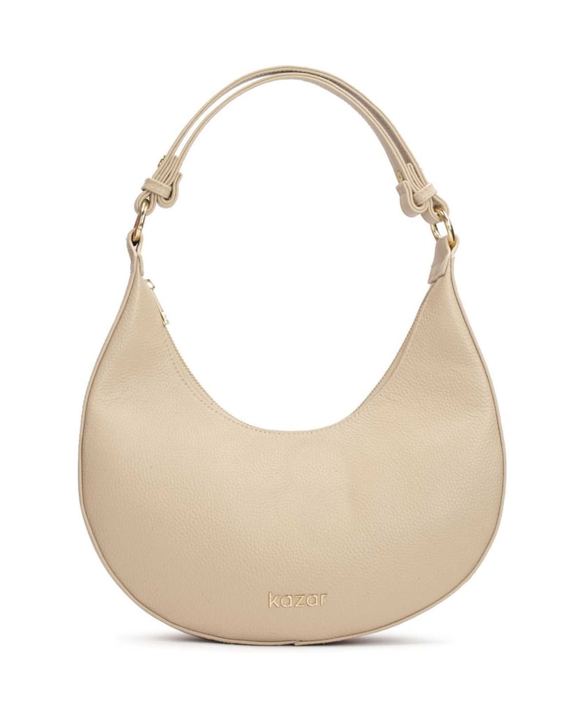 Kazar-Beigefarbene-Lederhandtasche-mit-einer-e-beige