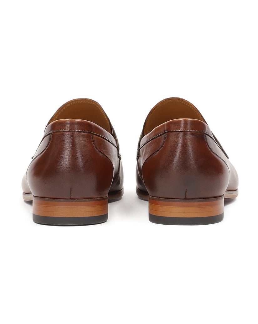 Kazar-Brown-loafers-decorated-with-leather-embossing-hnědá