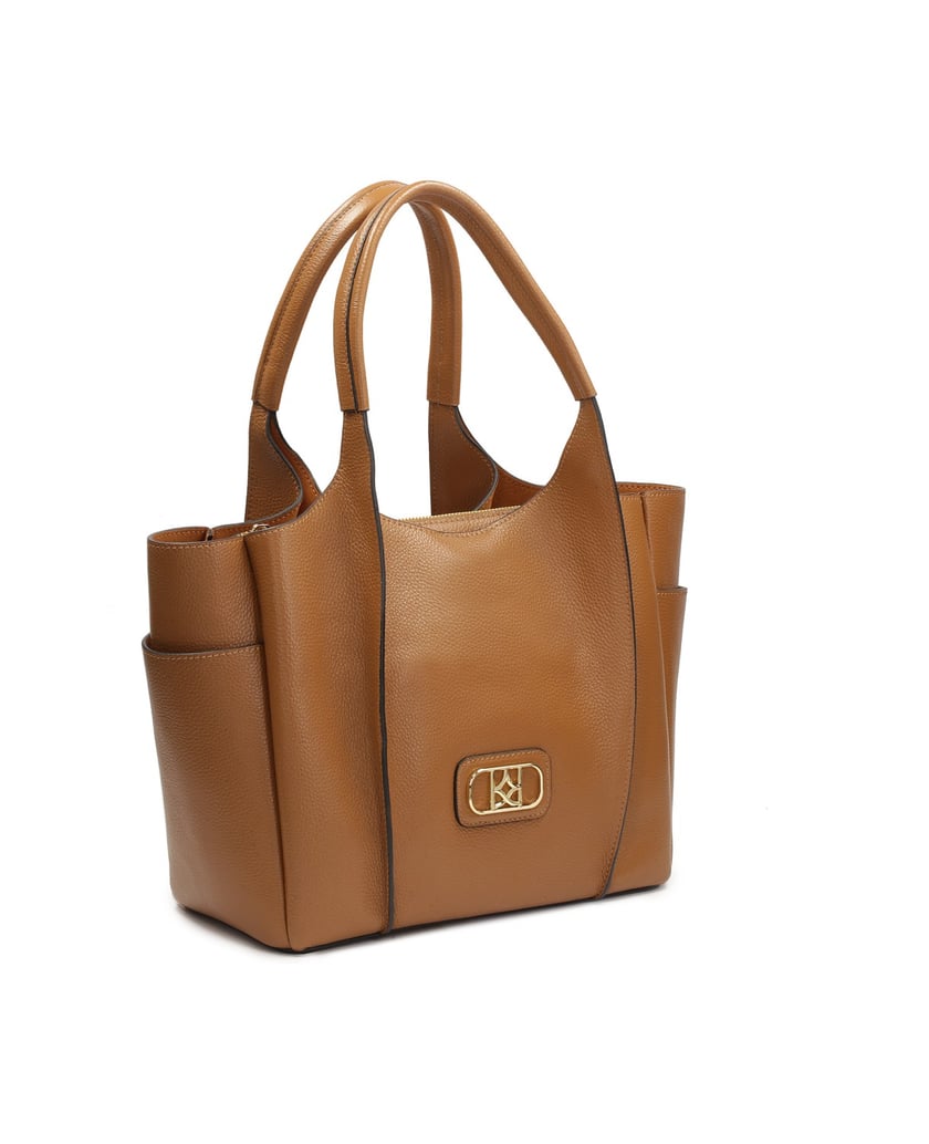 Kazar-Hellbraune-Umhängetasche-camel