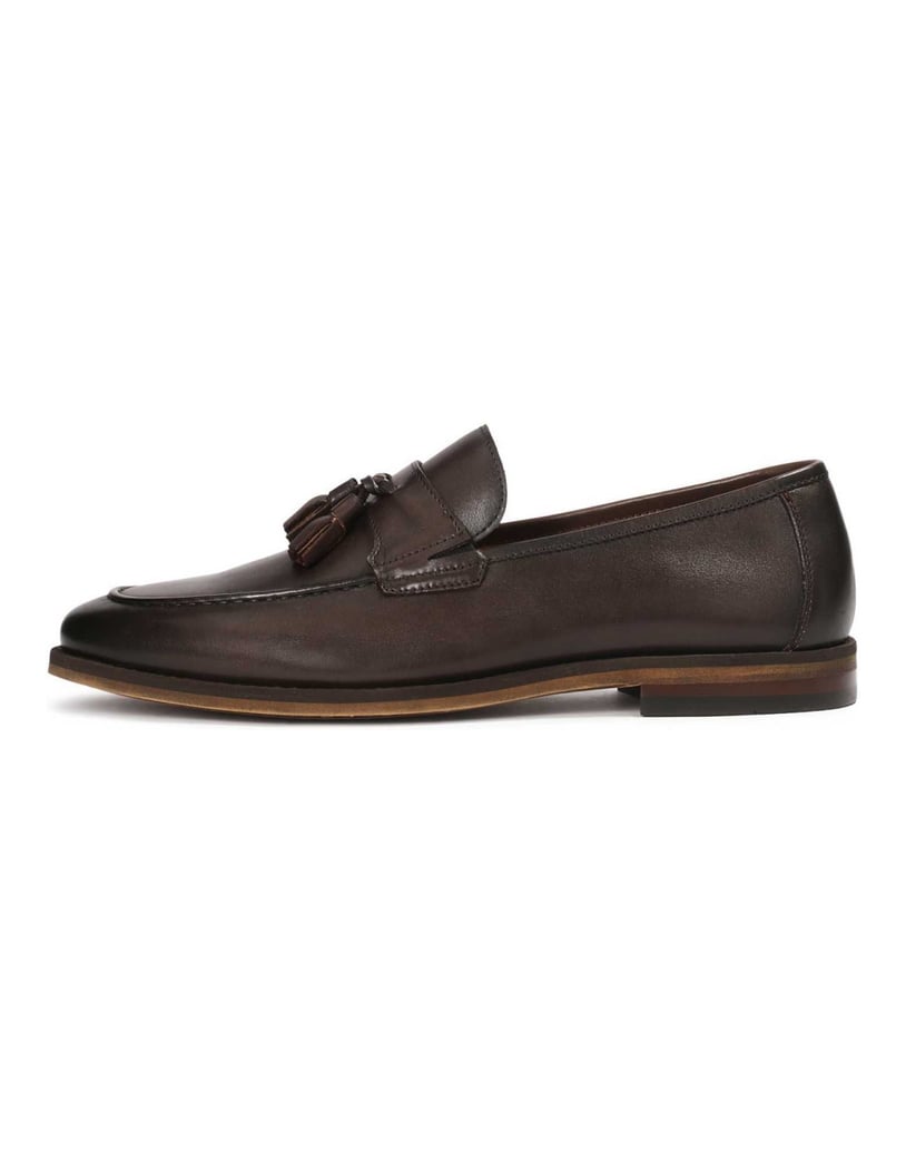 Kazar-Brown-leather-loafers-with-tassels-tmavě-hnědá
