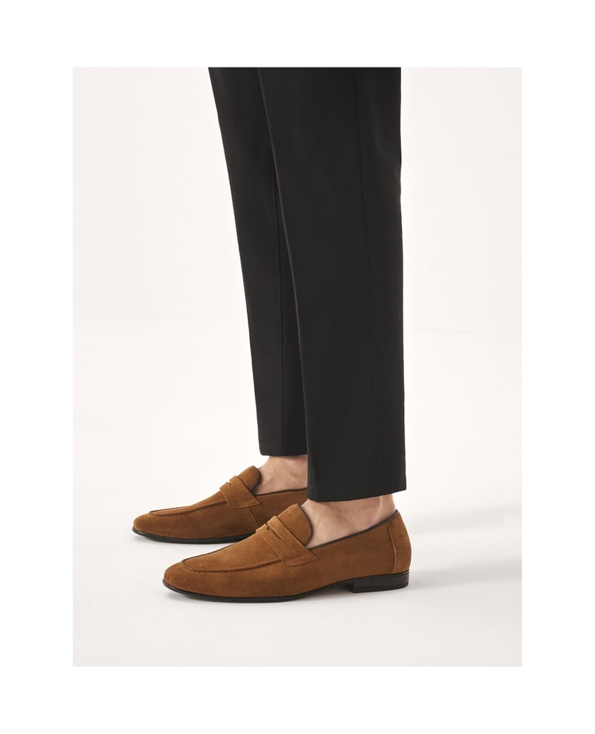 Kazar-Braune-Wildleder-Slipper