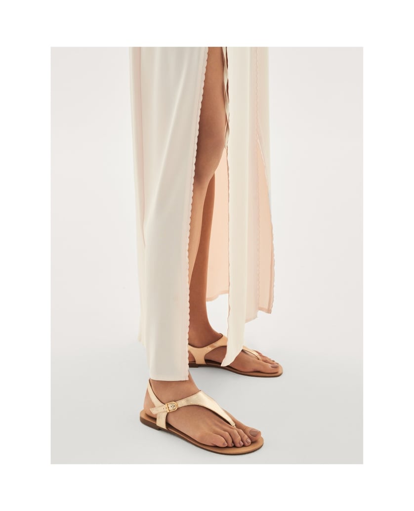 Kazar-Golden-sandals-made-of-embossed-leather-zlatá