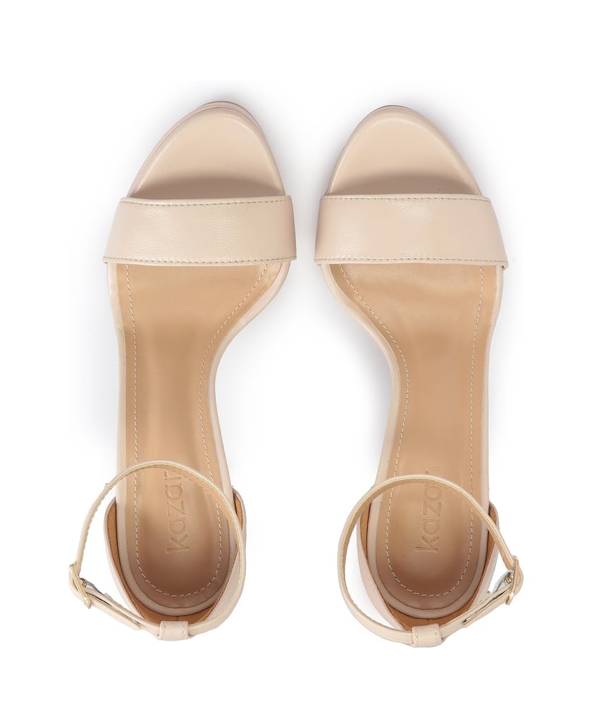Kazar-Beige-leather-stiletto-sandals-with-platform-béžová