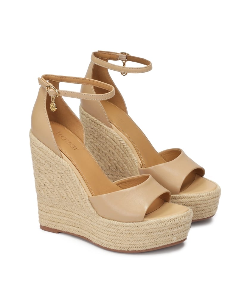 Kazar-Keilsandalen-mit-Kordel-beige