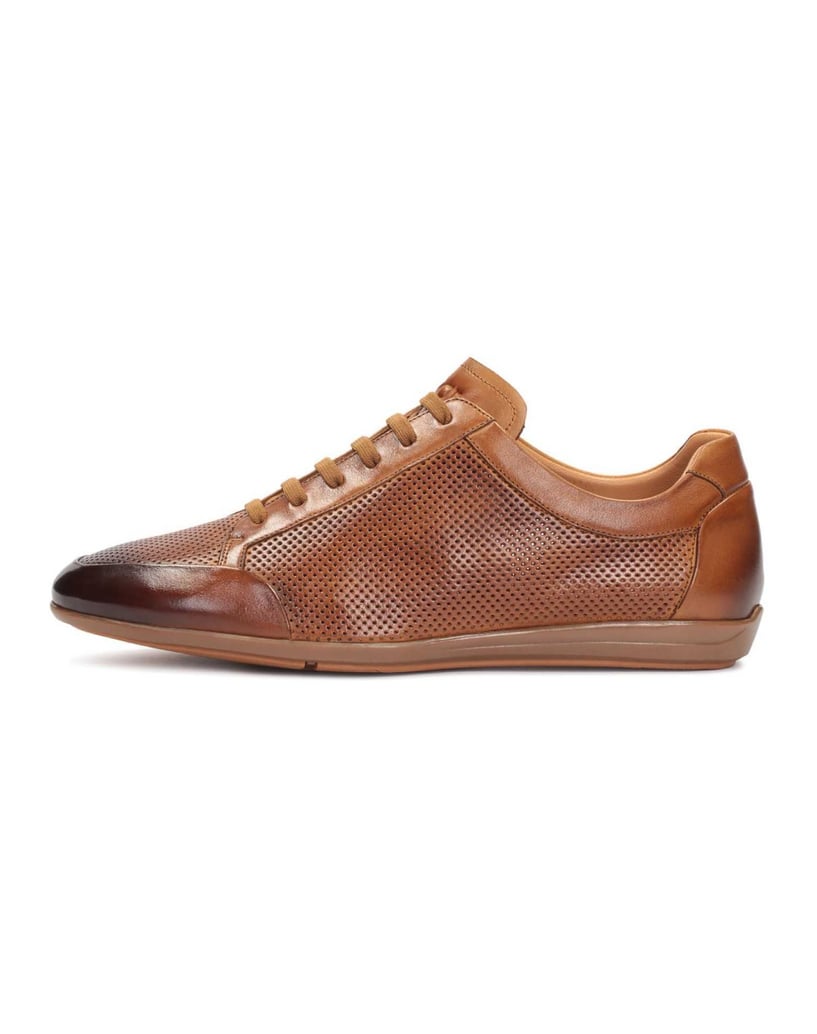 Kazar-Mens-suede-casual-shoes-with-a-layered-upper-hnedá