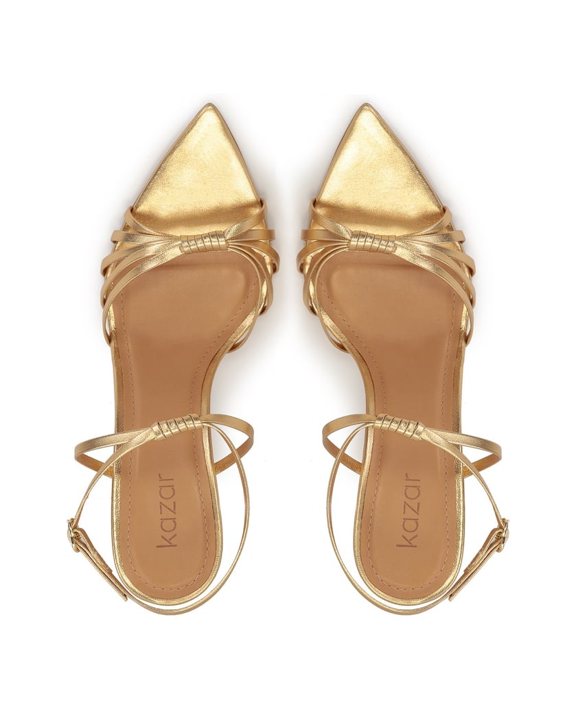 Kazar-Gold-sandals-with-pointed-nose-zlatá