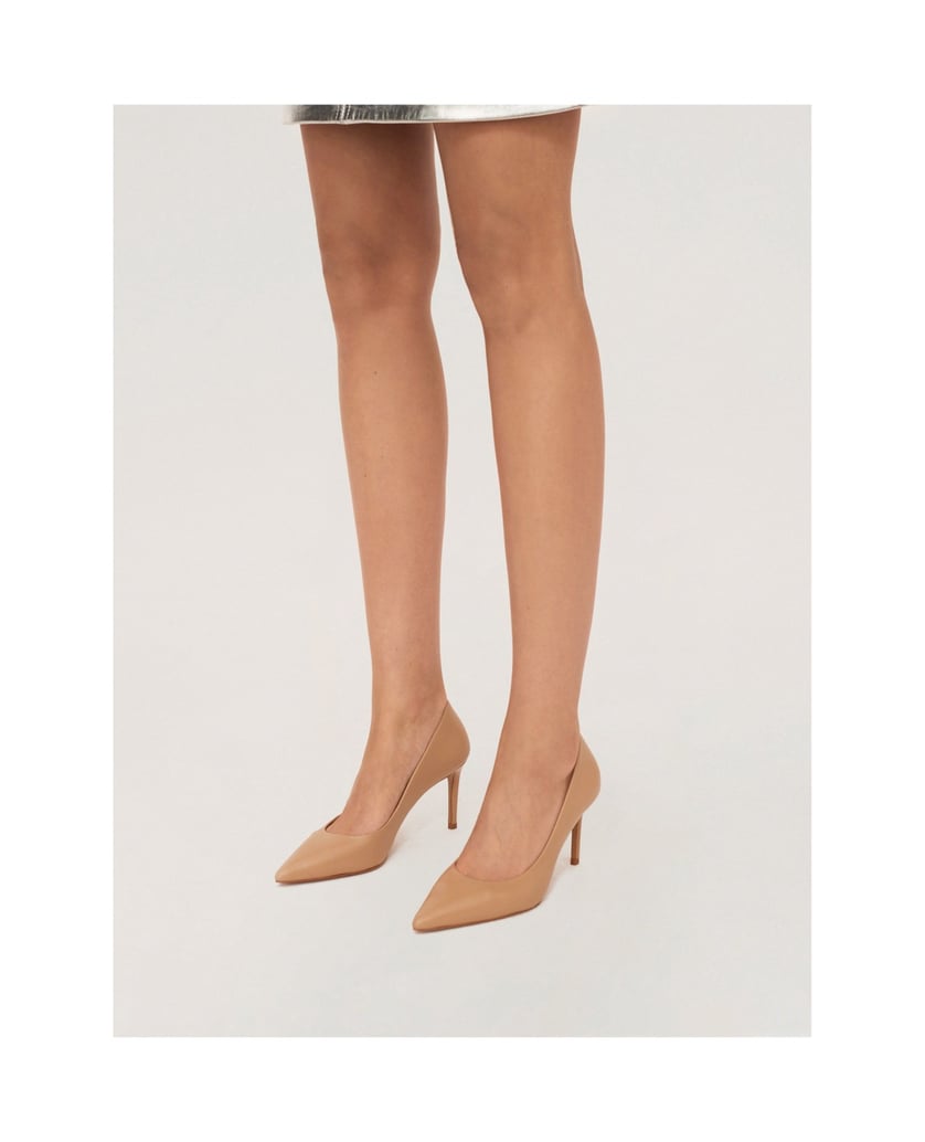Kazar-Light-brown-leather-pumps-on-a-sleek-heel-ťavia