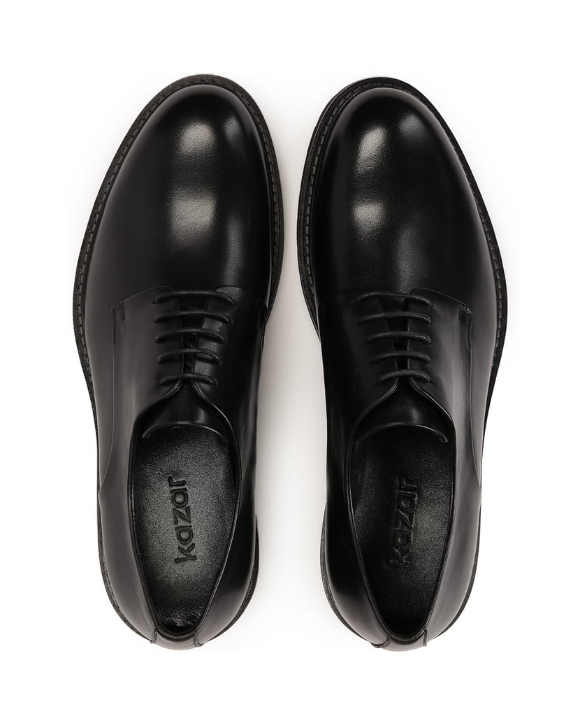 Kazar-Freizeitschuhe-aus-Leder-schwarz