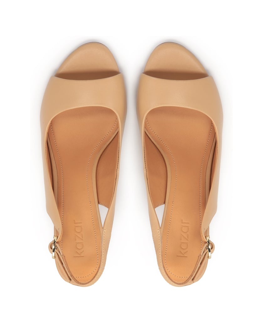 Kazar-Ledersandalen-mit-Absatz-und-verdeckten-beige